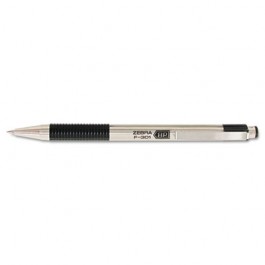 F-301 Ballpoint Retractable Pen, Black Ink, Fine