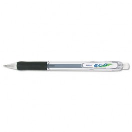 Jimnie Clip Mechanical Pencil, .5mm Lead, Refillable, Translucent/Black
