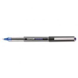 Vision Roller Ball Stick Waterproof Pen, Blue Ink, Micro, Dozen