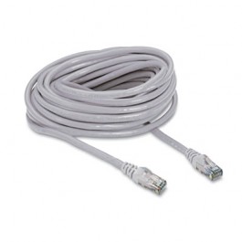 FastCAT 5e Snagless Patch Cable, RJ45 Connectors, 50 ft., Gray