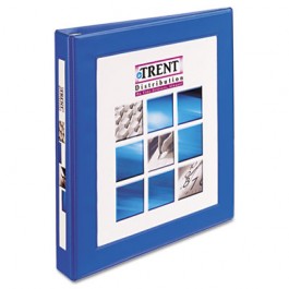 Framed View Binder With Slant Rings, 1/2" Capacity, Royal Blue