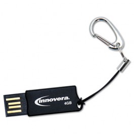COB Flash Drive, 4 GB, USB 2.0, Black