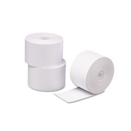 Single-Ply Thermal Cash Register/POS Rolls, 2-5/16" x 356 ft., White