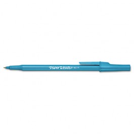 Ballpoint Stick Pen, Blue Ink, Medium, Dozen
