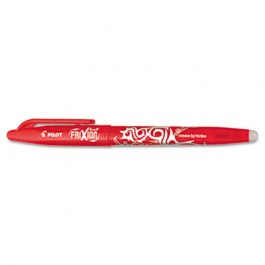 FriXion Ball Erasable Gel Pen, Red Ink, 0.7mm Fine