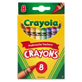 Classic Color Pack Crayons, 8 Colors/Box