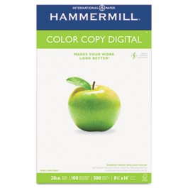 Color Copy Paper, 100 Brightness, 28lb, 8-1/2 x 14, Photo White, 500/Ream