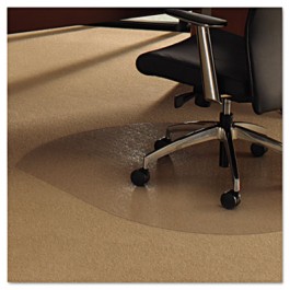 ClearTex Ultimat Polycarbonate Chair Mat for Carpet, 49 x 39, Clear