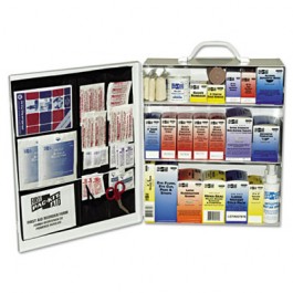 Industrial Station First Aid Kit, 440 Items, Metal Case