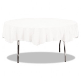 Octy-Round Tablecovers,82dia, White