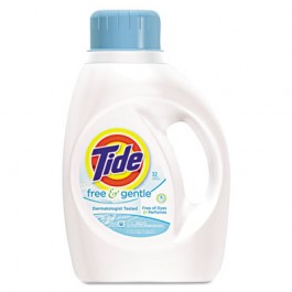 Free & Gentle Laundry Detergent, Liquid, 50 oz. Bottle