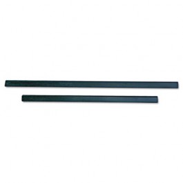 ErgoTec Replacement Squeegee Blades, 12 Inches, Black Rubber, Soft