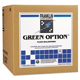 Green Option Floor Sealer/Finish, Liquid, 5 gal. Box