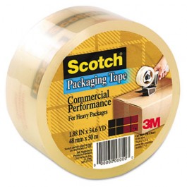3750 Commercial Grade Packaging Tape, 2" x 60yds