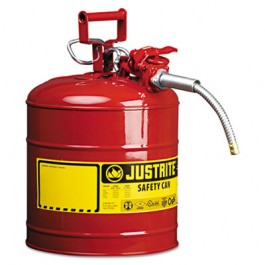AccuFlow Safety Can, Type II, 5 Gal, Red, 5/8" Hose