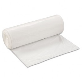 Low-Density Can Liner, 38 x 58, 60-Gallon, .70 Mil, White, 25/Roll