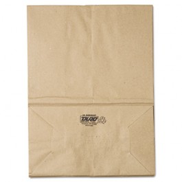 1/6 57# Paper Bag, 57-Pound Base Weight, Brown Kraft, 12 x 7 x 17, 500-Bundle
