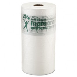 Produce Bag, 10 x 15, 9 Microns, Natural, 1400/Roll