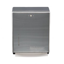 C-Fold/Multifold Towel Dispensers, 14 3/4 x 11 3/8 x 4, Stainless Steel