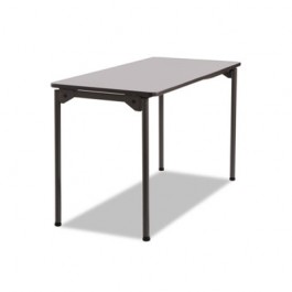 Maxx Legroom Table, 24w x 48d x 29-1/2h, Gray/Charcoal