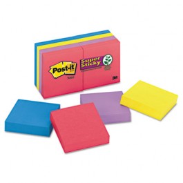 Pads in Jewel Pop Colors, Ninety 2 x 2 Sheets, 8 Pads/Pack