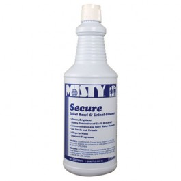 Secure 10 Percent Hydrochloric Acid Bowl Cleaner, Mint Scent, 32 oz. Bottle