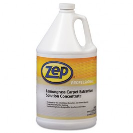 Carpet Extraction Cleaner, Lemongrass, 1 Gal Bottle
