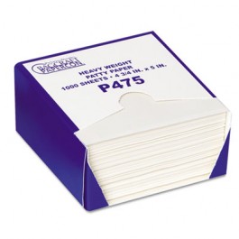 P475 DryWax Patty Paper Sheets, 4 3/4 x 5, White, 1000 Sheets/Box