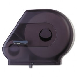 Quantum Dispenser w/Stub Roll Compartment, 22 x 5 7/8 x 16 1/2, Black