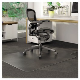 DuraMat Chair Mat for Low Pile Carpet, 36w x 48h, Clear