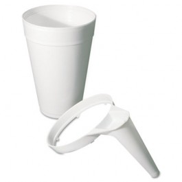 Plastic Pitcher Handle, For 32/44oz Foam Cups, White
