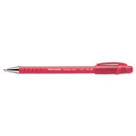 FlexGrip Ultra Ballpoint Stick Pen, Red Ink, Fine, Dozen