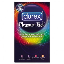 Pleasure Pack Condoms, Assorted