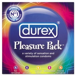 Pleasure Pack Condoms, Assorted