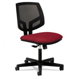 Volt Series Mesh Back Task Chair, Crimson Fabric