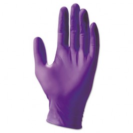 PURPLE NITRILE Exam Gloves, Powder-Free, Large