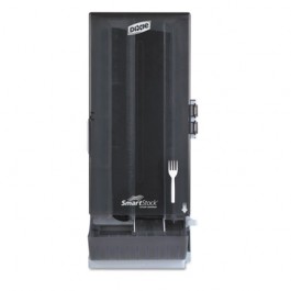 SmartStock Utensil Dispenser, Fork, 10"X 8.75" X 24.5", Gray