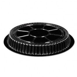 Clear Plastic Dome Lid, Round, Fits 9 inch Round Pan, 500/Case