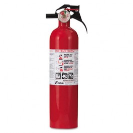 FA110 Full Home Fire Extinguisher, 1-A,10-B:C, 100psi, 13.75h x 3.25dia, 2.5lb