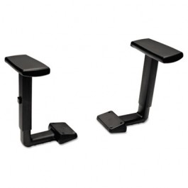 Height-Adjustable T-Arms for Volt Series Task Chairs, Black