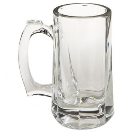 Glass Mugs & Tankards, Beer Stein, 10 oz, 5 7/8" Tall