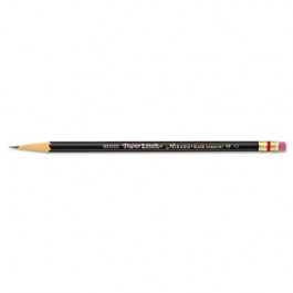Mirado Black Warrior Woodcase Pencil, HB #2, Black Matte Barrel, Dozen