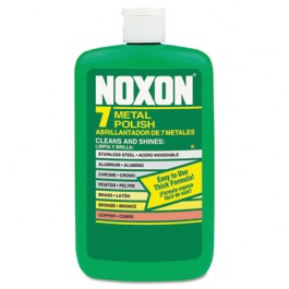 Noxon 7 Metal Polish, Liquid, 12 oz. Bottle