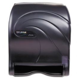 Oceans Smart Essence Electronic Towel Dispenser,14.4hx11.8wx9.1d, Black, Plastic