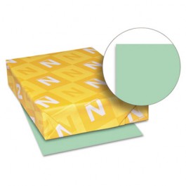 Exact Index Card Stock, 90 lbs., 8-1/2 x 11, Green, 250 Sheets/Pack