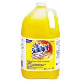 Liquid Dish Detergent, Lemon, 1 gal Bottle