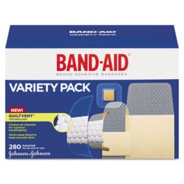 Sheer/Wet Adhesive Bandages, Assorted Sizes