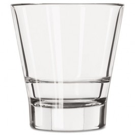 Endeavor Rocks Glasses, 12 oz, Clear, Double Old Fashioned Glass