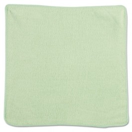 Microfiber Cleaning Cloths, 12 x 12, Green