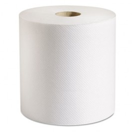 Hardwound Roll Paper Towels, 7 7/8 x 800 ft, White